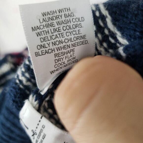 Le Tigre Fair Isle sweater Wool blend large - Picture 7 of 7